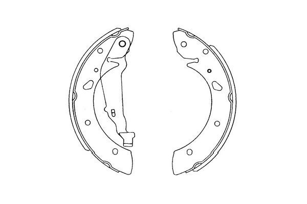 KAVO PARTS Jarrukenkäsarja KBS-9915